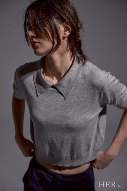 Breeze Knit Polo Short Sleeves Top
