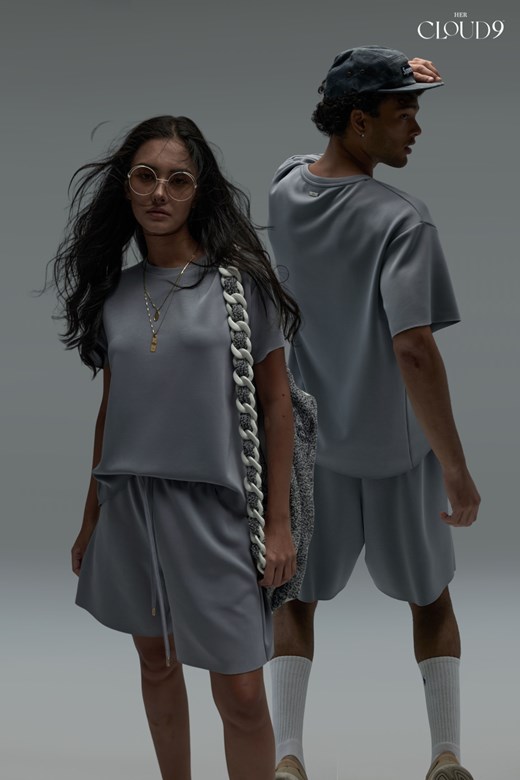 雲朵 UNISEX 抽繩休閒短褲