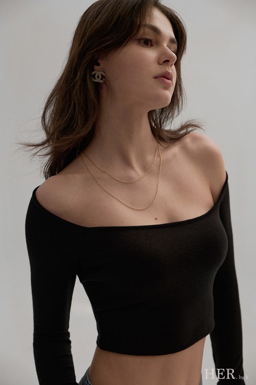 HER 冬季經典顯瘦 BRA TOP 羊毛上衣