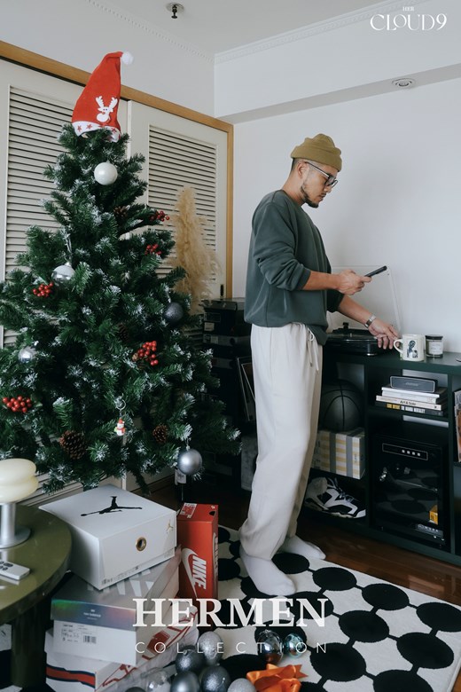 雲朵經典 Boyfriend 抽繩縮口長褲2.0