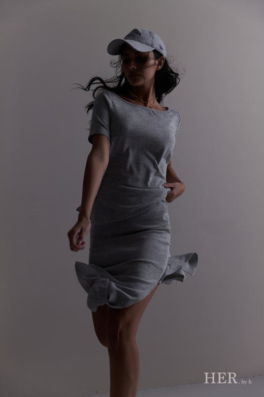Relaxed Midi Skirt Set