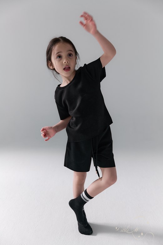 Little Drawsting Sweatshorts