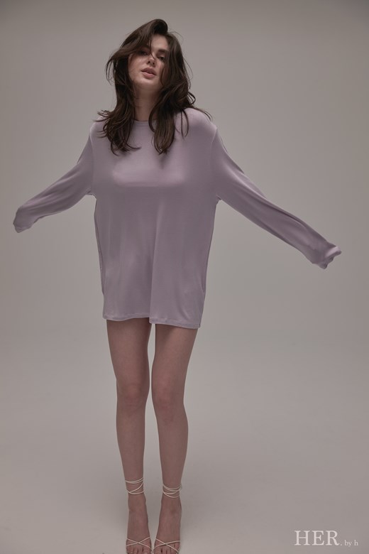 Unisex 第二層肌膚柔彈人造絲長袖