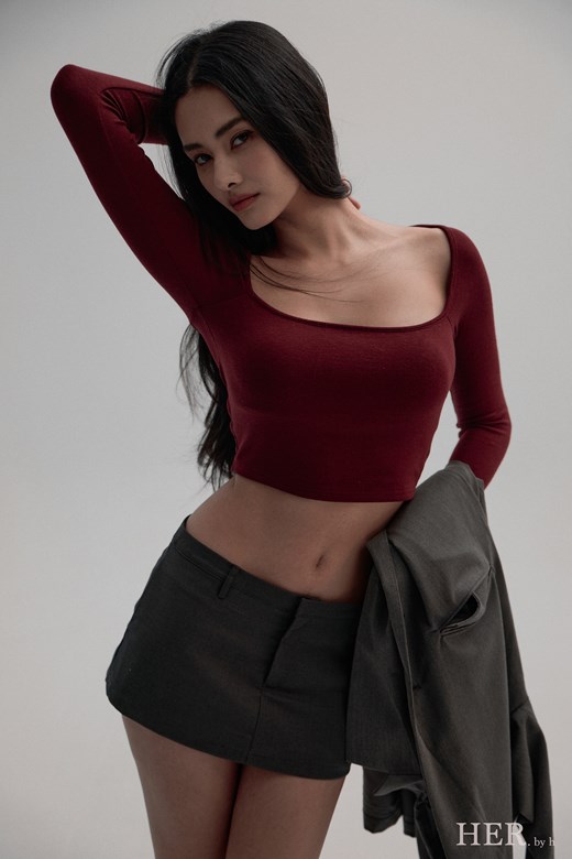 HER 冬季經典顯瘦 BRA TOP 羊毛上衣