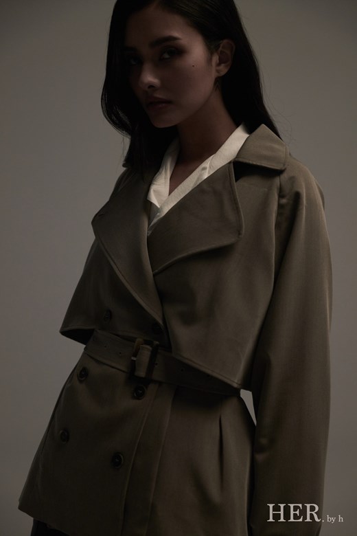 Belted Trench Jacket