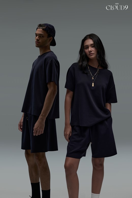 雲朵 UNISEX 抽繩休閒短褲
