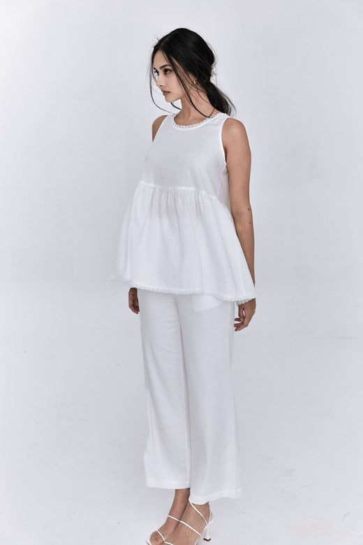 Relaxed Linen Set - Pants