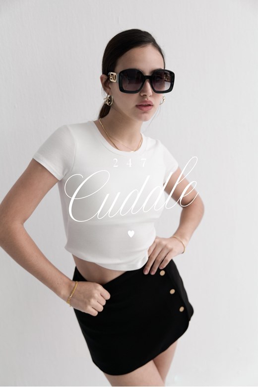 🧸 Cuddle 24/7 柔軟 Bra Top Tee