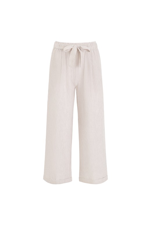 Relaxed Striped Trousers