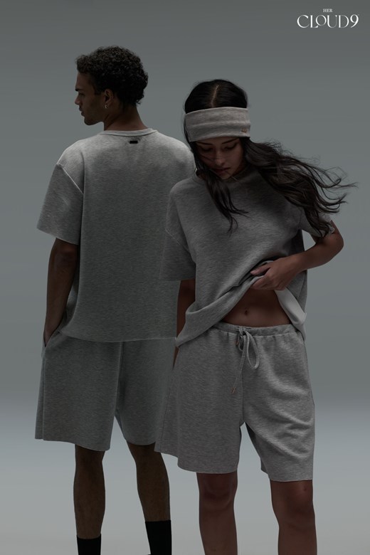 雲朵 UNISEX 抽繩休閒短褲