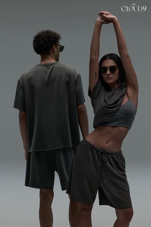 雲朵 UNISEX 抽繩休閒短褲