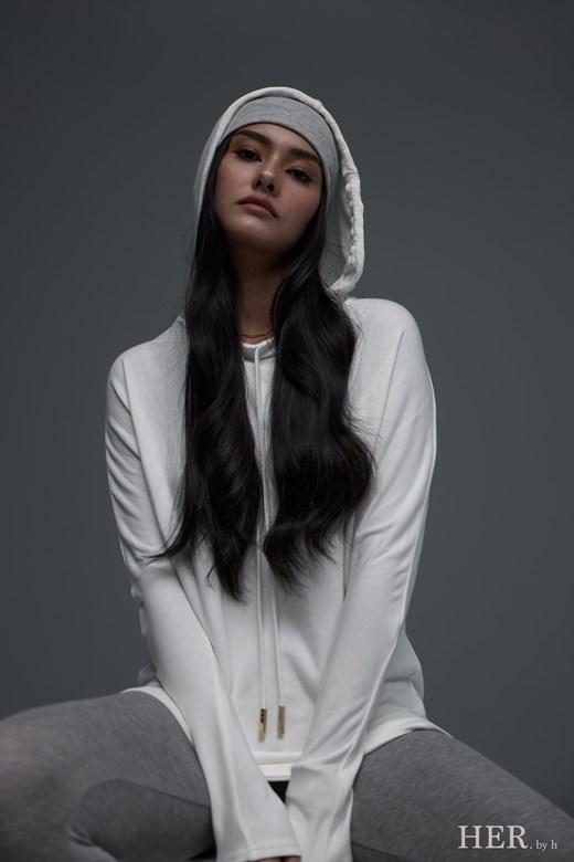 柔彈人造絲 Hoodie