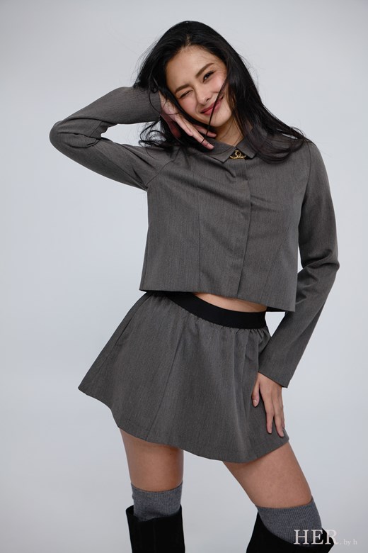 1960s 都會剪裁線條套裝