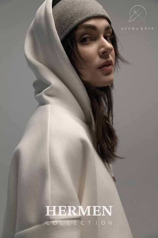 Unisex 太空棉寬鬆連帽外套