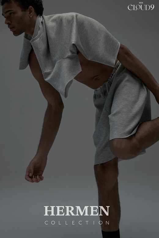 雲朵 UNISEX 抽繩休閒短褲
