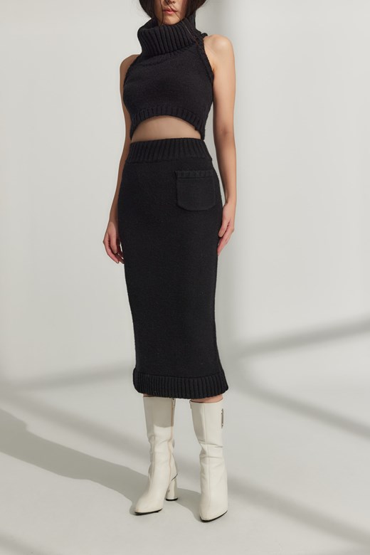 Prima Maxi Knit Skirt