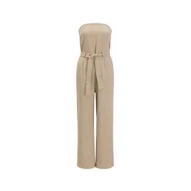 tie up sleeveless jumpsuit