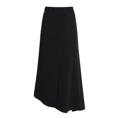 angular cut texture skirt