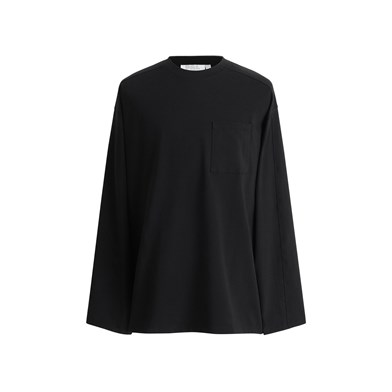 PAL cutting align pocket long-sleeved top