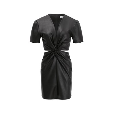 dresstwist-detail mini dress
