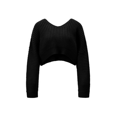 cozy v-neck sweater