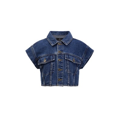 vaquero denim top