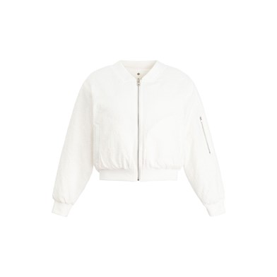 rice paper touch bomber jacket