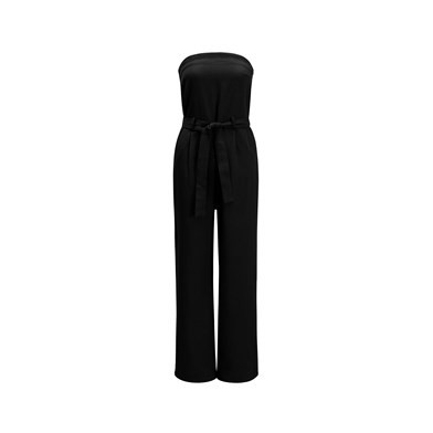 tie up sleeveless jumpsuit