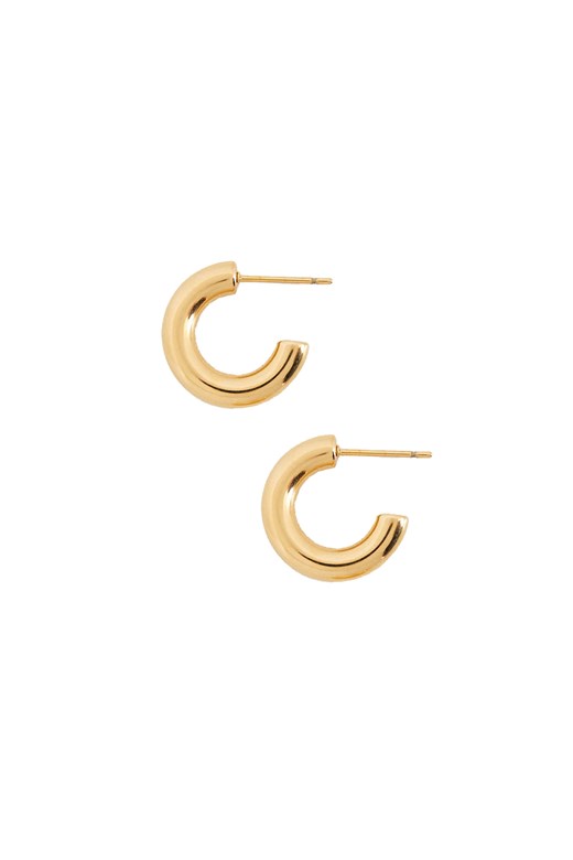 品牌雕刻C型耳環