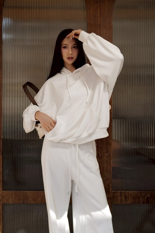 輕柔斜紋磨毛帽TEE