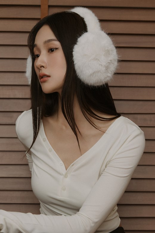 毛茸茸保暖耳罩(可折式)