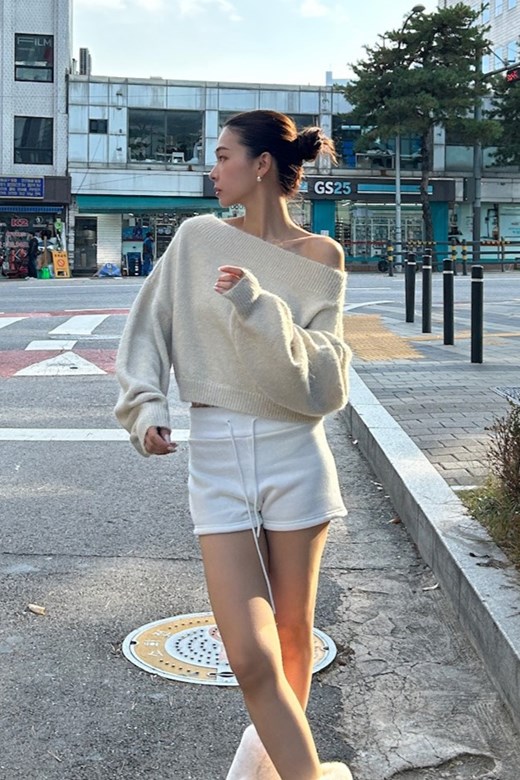 04 柔暖刷毛棉質短褲