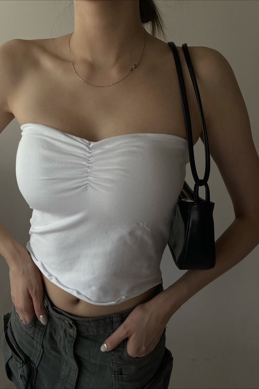 抓皺美胸爆乳BRA TOP
