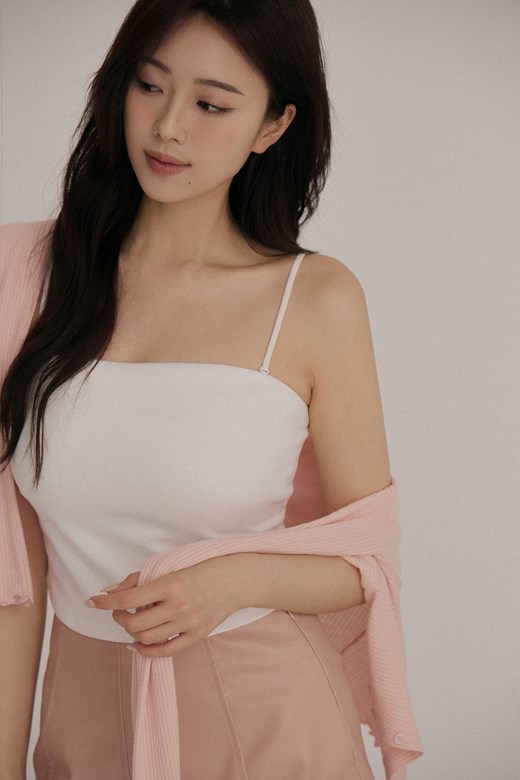彈力小圓弧BRA TOP