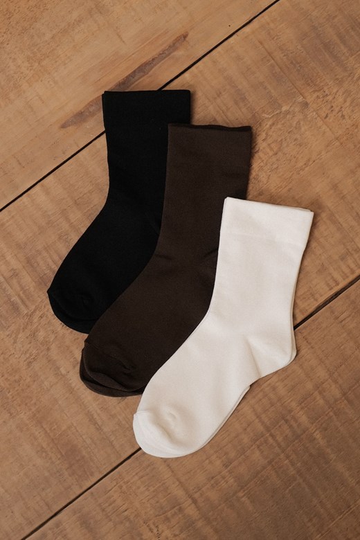 親膚彈性基本短襪