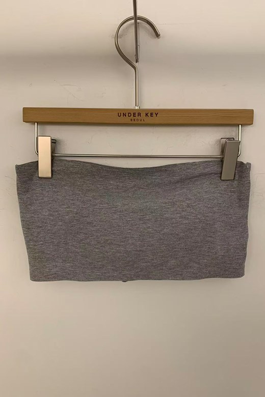 17 簡約彈力平口背釦BRA TOP