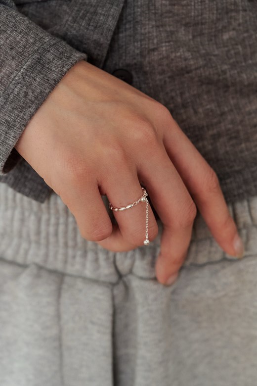 39 質感波紋戒指