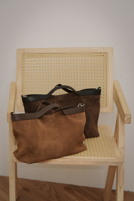 23 柔霧麂皮托特包