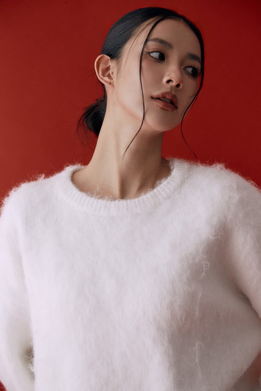 溫暖羊駝針織毛衣