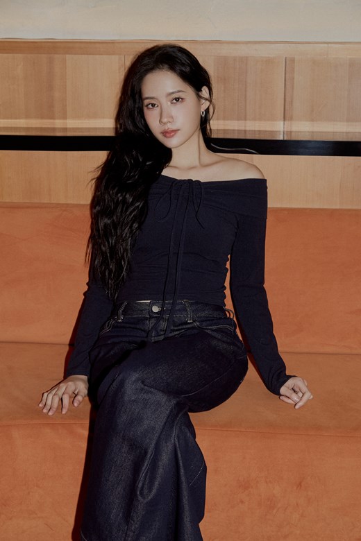 2WAY綁帶一字領上衣