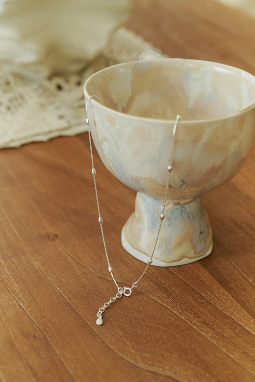 S925串珠編繩造型項鍊