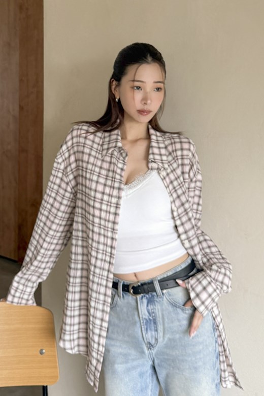 睫毛蕾絲修身羅紋BRA TOP背心