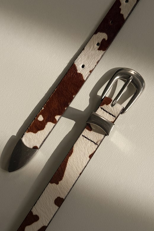 動物紋毛感粗皮帶