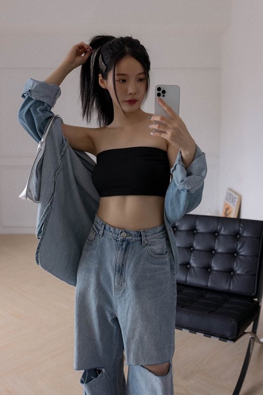 夏天必備平口BRA TOP