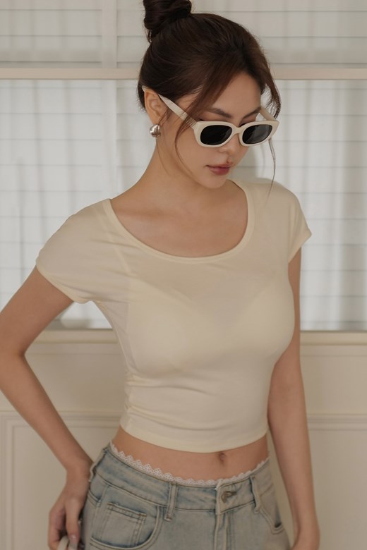 Soft Skin極柔親膚連袖短TEE