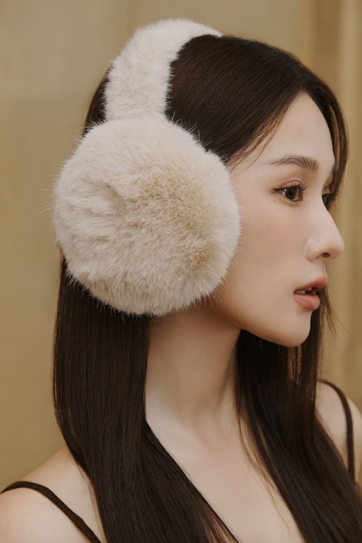 毛茸茸保暖耳罩(可折式)