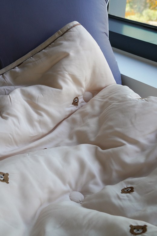 刺繡小熊四季被(薄/Q)