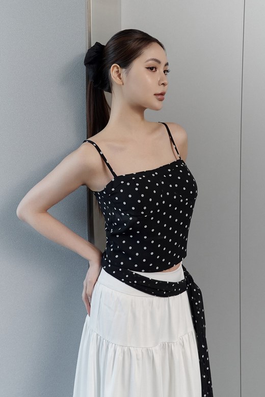 點點雪紡馬甲BRA TOP背心