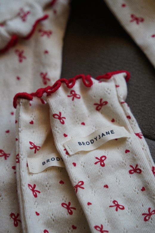 迷你蝴蝶結 / 豹紋長襪（KIDS）