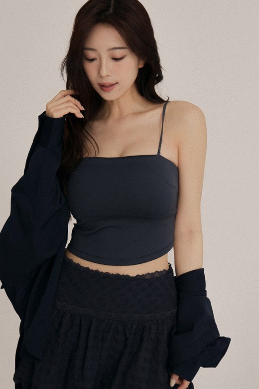 彈力小圓弧BRA TOP